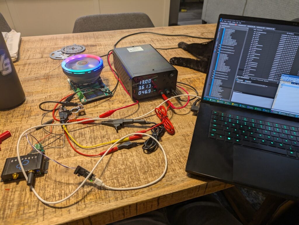 More Bosch IBS sensor electrical testing